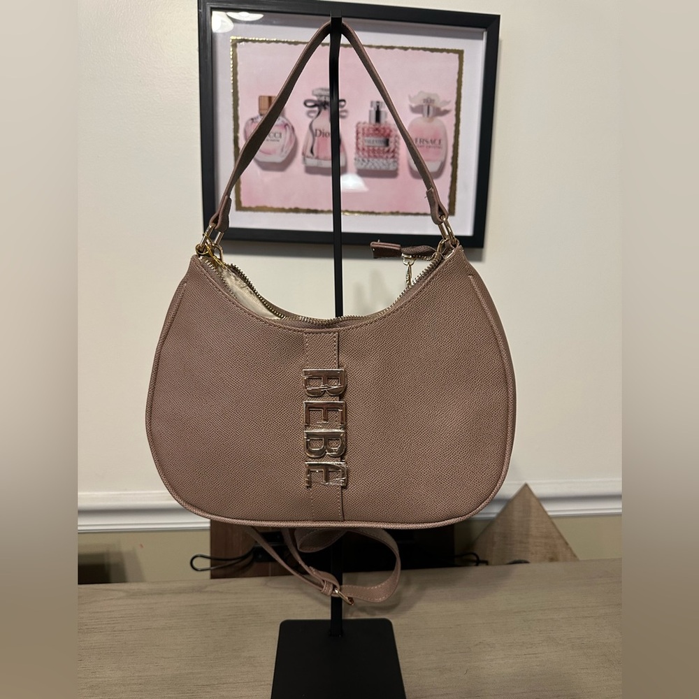 Bebe Women's Taupe Hobo Bag BNWT
